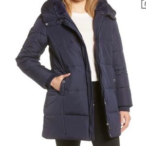Sam Edelman Navy Puffer Coat NWT❄️☃️🧊